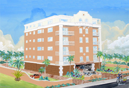 Las Olas Condominiums in Jacksonville Beach, Florida