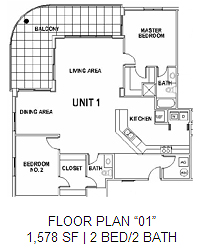 Surfside Floor Plan 1