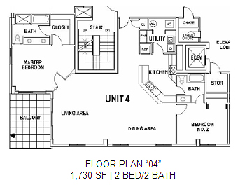 Surfside Floor Plan 4